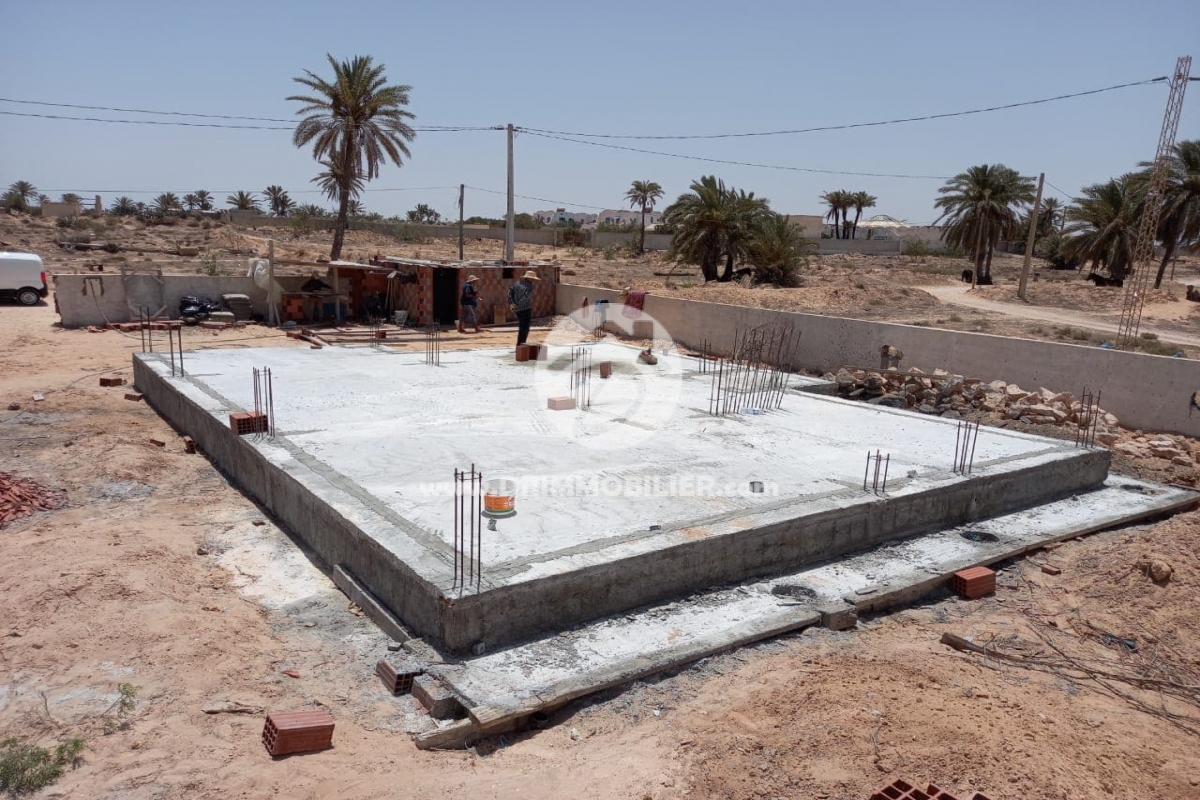 Première étape chantier en cours en zone Touristique -   Notre Chantiers Djerba